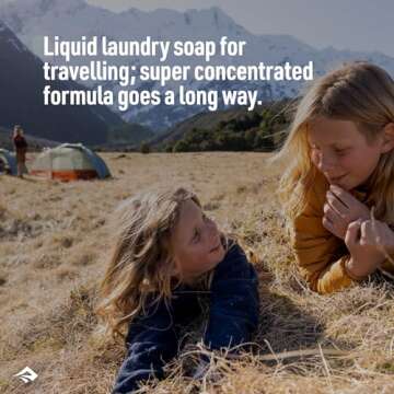 Sea to Summit Trek and Travel Liquid Laundry Wash, 4-Pack (4 x 89ml Bottles)