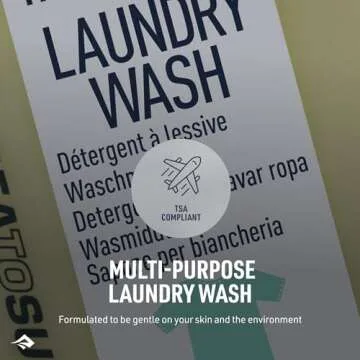 Sea to Summit Trek and Travel Liquid Laundry Wash, 4-Pack (4 x 89ml Bottles)