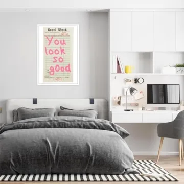 Drimiler Trendy Retro Preppy Canvas Wall Art - Inspirational Decor