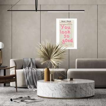 Drimiler Trendy Retro Preppy Canvas Wall Art - Inspirational Decor