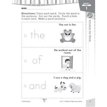 180 Days of High-Frequency Words for Kindergarten - Learn to Read Kindergarten Workbook - Improves Sight Words Recognition and Reading Comprehension for Grade K, Ages 4 to 6 (180 Days of Practice)