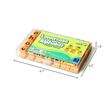 Educational Insights Lowercase Stamps Set for Kids