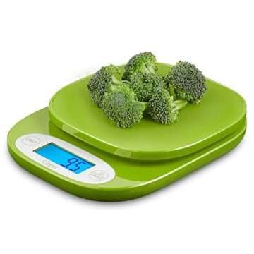 Ozeri ZK24 Garden and Kitchen Scale, with 0.5 g (0.01 oz) Precision Weighing Technology