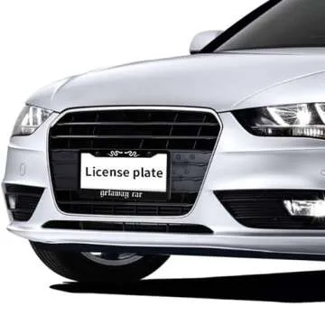 Stylish Getaway Car License Plate Frame 2-Pack