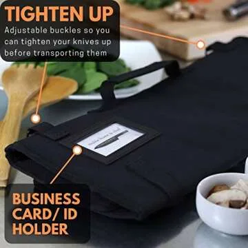 Chef Knife Bag: Padded & Versatile for Chefs and Home Cooks