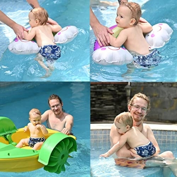 Durable Adjustable ALVABABY Swim Diapers for Toddlers