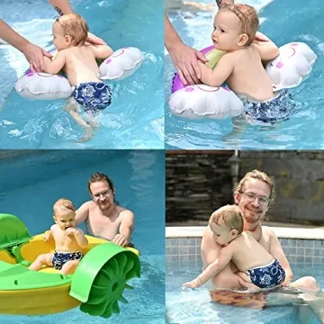 Durable Adjustable ALVABABY Swim Diapers for Toddlers