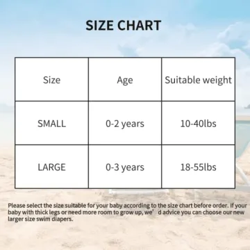 Durable Adjustable ALVABABY Swim Diapers for Toddlers