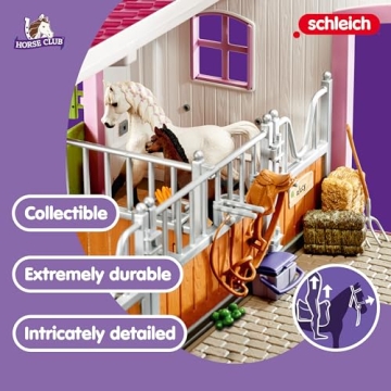 Explore Creativity with Schleich 97-Piece Riding Center Playset