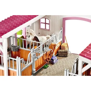Explore Creativity with Schleich 97-Piece Riding Center Playset