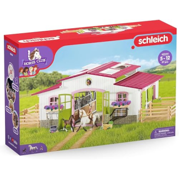 Explore Creativity with Schleich 97-Piece Riding Center Playset