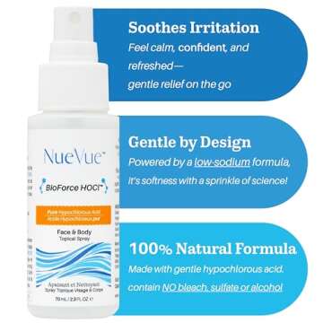 BioForce HOCl - Pure Hypochlorous Acid Spray for Face Travel Size Toner & Cleanser - Made in Canada ...