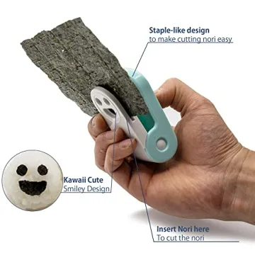 BPA-Free Japanese Rice Ball Maker and Nori Cutter
