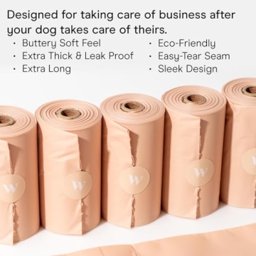 Wild One Eco-Friendly Dog Poop Bags - 180 Count