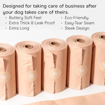 Wild One Eco-Friendly Dog Poop Bags - 180 Count