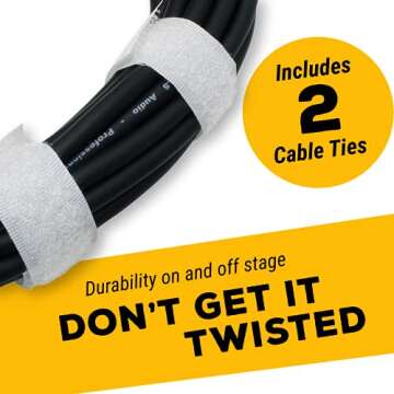 GLS Audio 25ft Mic Cable - XLR Male to Female Connection