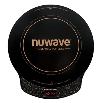 NuWave Gold Portable Induction Cooktop Fast Efficient Cooking