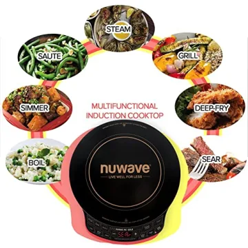 NuWave Gold Portable Induction Cooktop Fast Efficient Cooking