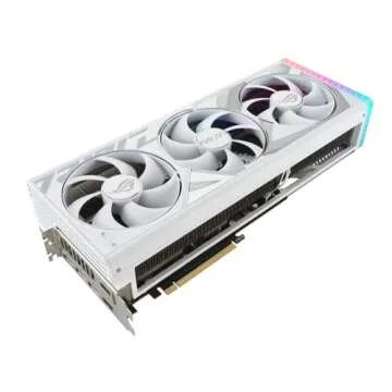 ASUS ROG Strix GeForce RTX™ 4080 White OC Edition Gaming Graphics Card (PCIe 4.0, 16GB GDDR6X, HDMI 2.1a, DisplayPort 1.4a)