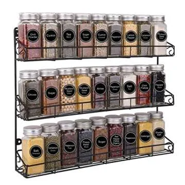 Versatile Wall Mount Spice Racks for Modern Homes