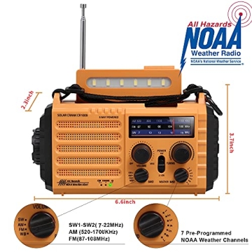 5000 Weather Radio with Survival Features and More