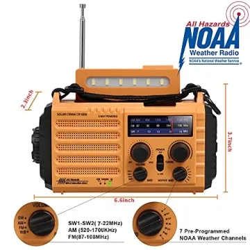 5000 Weather Radio with Survival Features and More