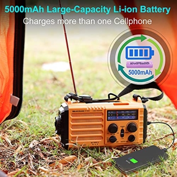 5000 Weather Radio with Survival Features and More