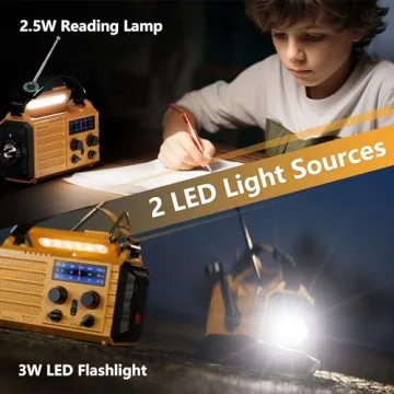 5000 Weather Radio with Survival Features and More