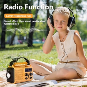 5000 Weather Radio with Survival Features and More