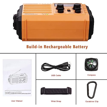 5000 Weather Radio with Survival Features and More