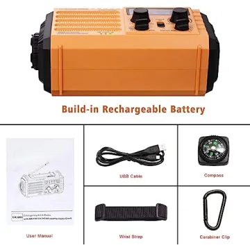 5000 Weather Radio with Survival Features and More