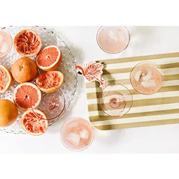 Stylish Neutral Stripe Mini Platter for Entertaining & Décor