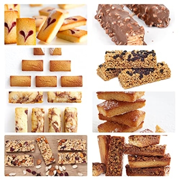 JOERSH Granola Bar Molds for Delicious Healthy Snacks
