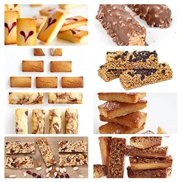 JOERSH Granola Bar Molds for Delicious Healthy Snacks