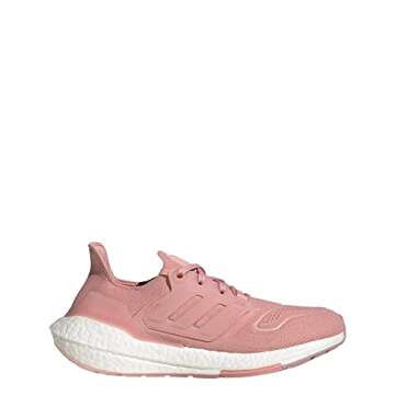 adidas Women's Ultraboost 22 Running Shoe, Wonder Mauve/Wonder Mauve/Magic Mauve, 8
