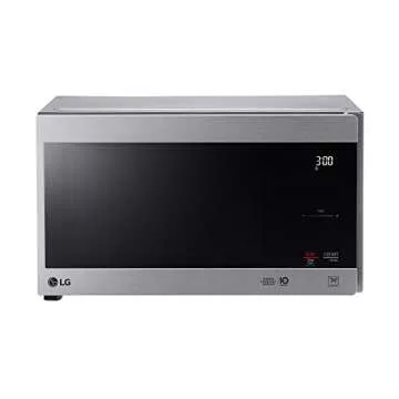 LG NeoChef 0.9 Cu. Ft. Countertop Microwave Oven, 21 x 12 x 17, Stainless Steel