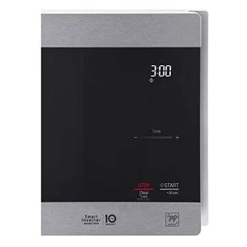 LG NeoChef 0.9 Cu. Ft. Countertop Microwave Oven, 21 x 12 x 17, Stainless Steel