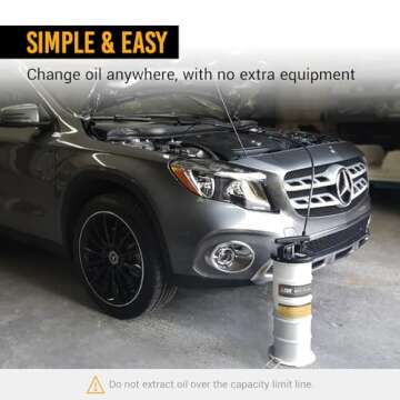 Easy Oil Changes with EWK 6.5L Manual Extractor Pump