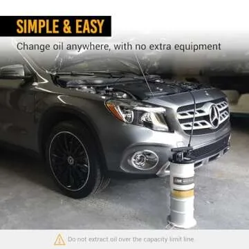 Easy Oil Changes with EWK 6.5L Manual Extractor Pump