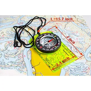 Advanced Orienteering Compass for Hikers and Scouts