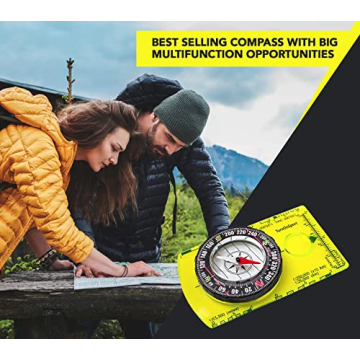 Advanced Orienteering Compass for Hikers and Scouts