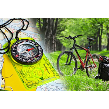 Advanced Orienteering Compass for Hikers and Scouts