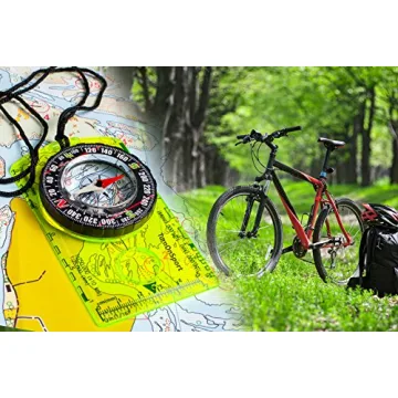 Advanced Orienteering Compass for Hikers and Scouts