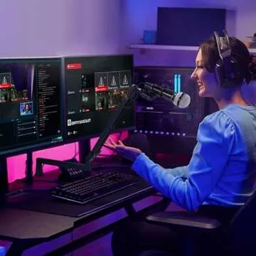 Prizmora Low Profile Mic Arm for Flexible Setup and Sound