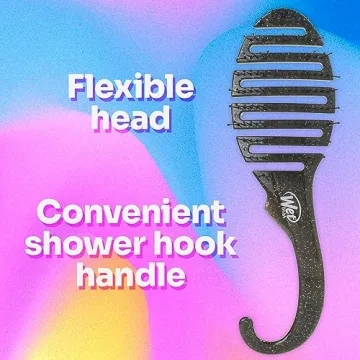 Wet Brush Shower Detangler - IntelliFlex Bristles for All Hair Types