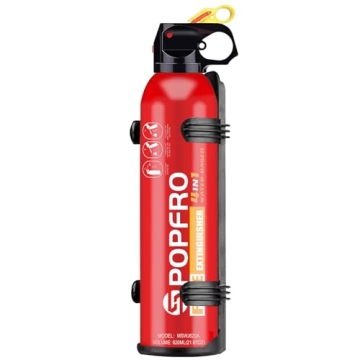 POPFRO 4-in-1 Portable Fire Extinguisher - Safe, Compact & Effective