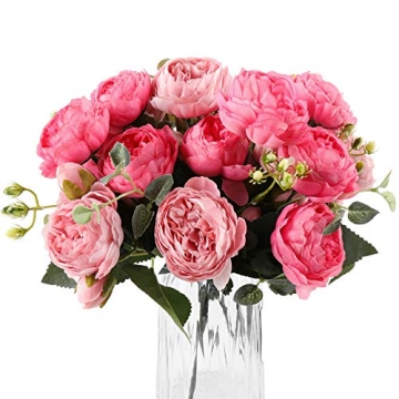 Stunning DEEMEI Artificial Peony Flowers - Perfect for Any Occasion