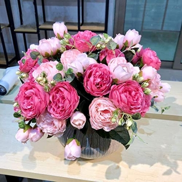 Stunning DEEMEI Artificial Peony Flowers - Perfect for Any Occasion