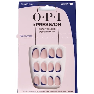 Beautiful OPI xPRESS/ON So Into Blue Press-On Nails