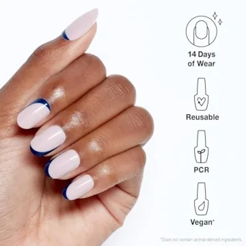 Beautiful OPI xPRESS/ON So Into Blue Press-On Nails